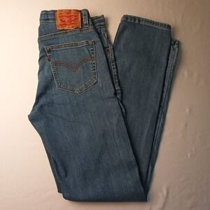 Boys Levi's 502 Taper Fit Jeans Size 18 Adjustable Waist Stretch Fabric Classic